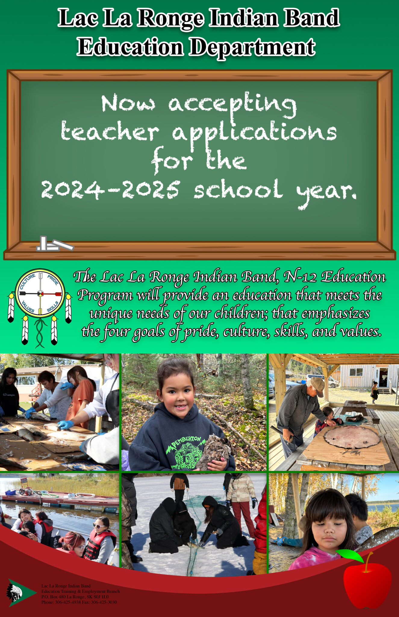 LLRIBEDU is now Accepting Applications for 20242025 School Year Lac